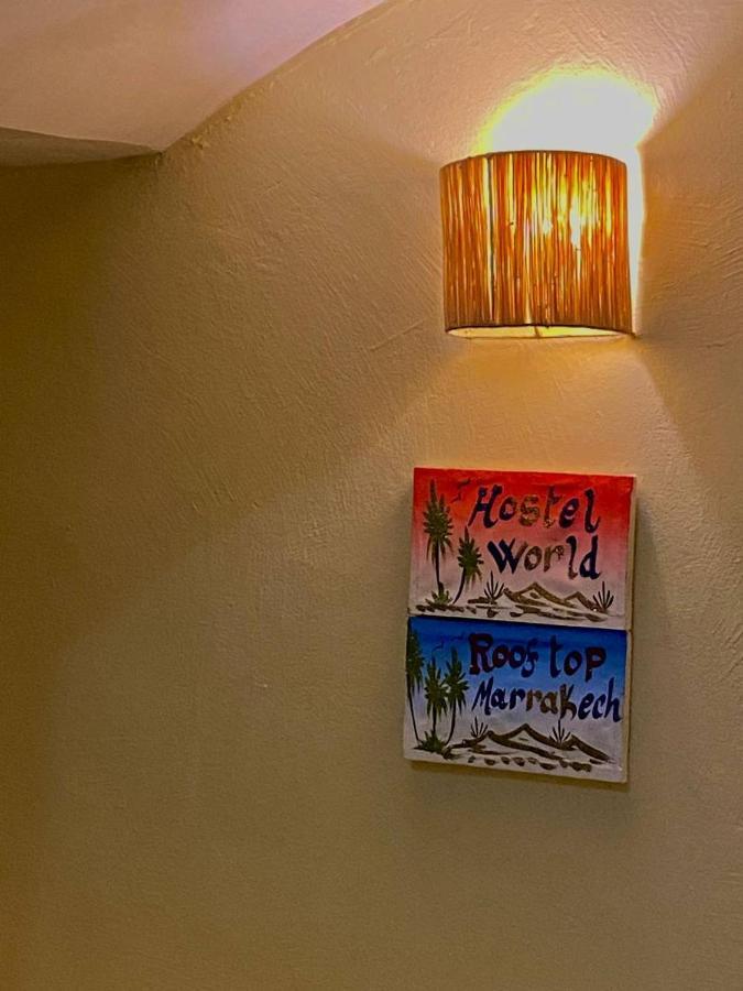 Hostel World Rooftop Marrakech Marakéš Exteriér fotografie