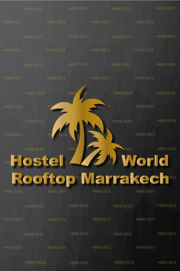 Hostel World Rooftop Marrakech Marakéš Exteriér fotografie